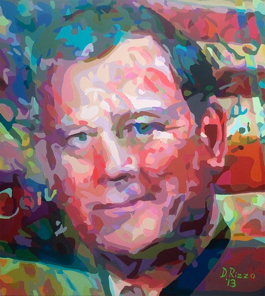 Earl Warren juxtaposed John Roberts art of Donald Rizzo