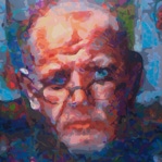 Chuck Close juxtaposed with Jackson Pollock.  Chuck Close describes an early encounter with a Jackson Pollock painting at the Seattle Art Museum: "I went to the Seattle Art Museum with my mother for the first time when I was 11. I saw this Jackson Pollock drip painting with aluminum paint, tar, gravel and all that stuff. I was absolutely outraged, disturbed. It was so far removed from what I thought art was. However, within 2 or 3 days, I was dripping paint all over my old paintings. In a way I’ve been chasing that experience ever since."