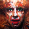Portraits Gallery of Acrylic on canvas original art work by San Francisco / Atlanta gay male artist Donald Rizzo