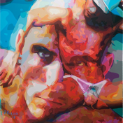 2013 gallery of Paintings by Donald Rizzo Gay Abstract Art Gay Male Art