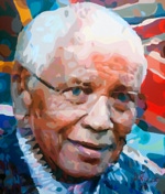 Nelson Mandela juxtaposed Richard Cheney Reconciliation juxtaposed Malevolence
