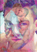 2015 gallery of Paintings by Donald Rizzo Gay Abstract Art Gay Male Art