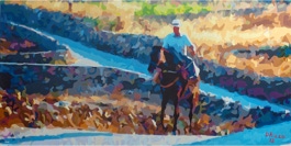 Painting completed in 2012 by Artist Donald Rizzo